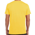 Gelb - Side - Gildan Herren Soft Style T-Shirt