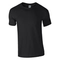 Schwarz - Front - Gildan Herren Soft Style T-Shirt