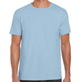 Hellblau - Back - Gildan Herren Soft Style T-Shirt