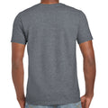 Dunkelgrau meliert - Lifestyle - Gildan Herren Soft Style T-Shirt