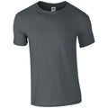 Anthrazit - Front - Gildan Herren Soft Style T-Shirt
