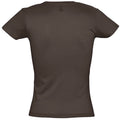 Schokolade - Back - SOLS Damen T-Shirt, Kurzarm, Rundhalsausschnitt