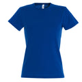 Königsblau - Front - SOLS Damen T-Shirt, Kurzarm, Rundhalsausschnitt