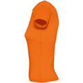 Orange - Side - SOLS Damen T-Shirt, Kurzarm, Rundhalsausschnitt
