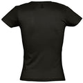 Schwarz - Back - SOLS Damen T-Shirt, Kurzarm, Rundhalsausschnitt