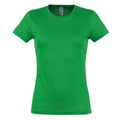 Kellygrün - Front - SOLS Damen T-Shirt, Kurzarm, Rundhalsausschnitt