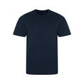 Marineblau - Front - AWDis Herren Tri Blend T-Shirt