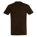 Schokolade - Back - SOLS Imperial Herren T-Shirt, Kurzarm