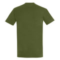 Dunkles Khaki - Back - SOLS Imperial Herren T-Shirt, Kurzarm