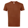 Terrakotta - Front - SOLS Imperial Herren T-Shirt, Kurzarm