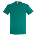 Smaragd - Front - SOLS Imperial Herren T-Shirt, Kurzarm