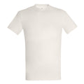 Naturweiß - Front - SOLS Imperial Herren T-Shirt, Kurzarm