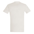 Naturweiß - Back - SOLS Imperial Herren T-Shirt, Kurzarm