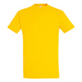 Gold - Front - SOLS Imperial Herren T-Shirt, Kurzarm