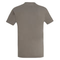 Hellgrau - Back - SOLS Imperial Herren T-Shirt, Kurzarm