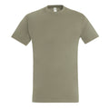 Khaki - Front - SOLS Imperial Herren T-Shirt, Kurzarm