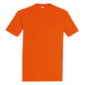 Orange - Front - SOLS Imperial Herren T-Shirt, Kurzarm