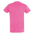 Orchideen Pink - Back - SOLS Imperial Herren T-Shirt, Kurzarm