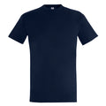 French Navy - Front - SOLS Imperial Herren T-Shirt, Kurzarm
