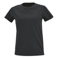 Dunkelgrau - Front - SOLS Damen T-Shirt, kurzärmlig