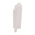 Weiß - Pack Shot - SOLS Damen Pique-Polo-Shirt, langärmlig
