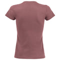 Altrosa - Back - SOLS Imperial Damen T-Shirt, Kurzarm, Rundhalsausschnitt