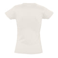 Naturweiß - Back - SOLS Imperial Damen T-Shirt, Kurzarm, Rundhalsausschnitt
