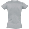 Grau meliert - Back - SOLS Imperial Damen T-Shirt, Kurzarm, Rundhalsausschnitt
