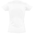 Weiß - Back - SOLS Imperial Damen T-Shirt, Kurzarm, Rundhalsausschnitt