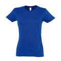Königsblau - Front - SOLS Imperial Damen T-Shirt, Kurzarm, Rundhalsausschnitt