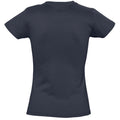 Mausgrau - Back - SOLS Imperial Damen T-Shirt, Kurzarm, Rundhalsausschnitt