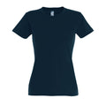 Petroleum - Front - SOLS Imperial Damen T-Shirt, Kurzarm, Rundhalsausschnitt