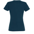 Petroleum - Back - SOLS Imperial Damen T-Shirt, Kurzarm, Rundhalsausschnitt