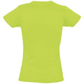 Apfelgrün - Back - SOLS Imperial Damen T-Shirt, Kurzarm, Rundhalsausschnitt