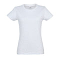 Hellgrau - Front - SOLS Imperial Damen T-Shirt, Kurzarm, Rundhalsausschnitt