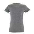 Grau meliert - Lifestyle - SOLS Damen T-Shirt, kurzärmlig