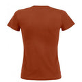 Terrakotta - Back - SOLS Damen T-Shirt, kurzärmlig