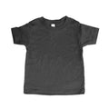 Dunkel Grau Meliert - Front - Bella + Canvas Runder Hals T-Shirt