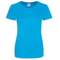 Saphirblau - Front - AWDis Just Cool Damen Girlie Smooth T-Shirt