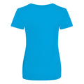 Saphirblau - Back - AWDis Just Cool Damen Girlie Smooth T-Shirt