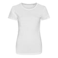 Weiß - Front - AWDis Damen Tri-Blend T-Shirt Girlie