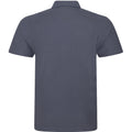 Grau - Back - PRO RTX Herren Pro Pique Polo Shirt