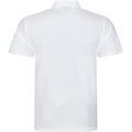Grau meliert - Back - PRO RTX Herren Pro Pique Polo Shirt