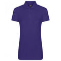 Violett - Front - PRO RTX Damen Pro Piqu Polo Shirt