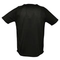 Schwarz - Back - SOLS Herren Sporty Performance T-Shirt, Kurzarm, Rundhals