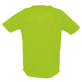 Neongrün - Back - SOLS Herren Sporty Performance T-Shirt, Kurzarm, Rundhals