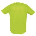 Apfelgrün - Back - SOLS Herren Sporty Performance T-Shirt, Kurzarm, Rundhals
