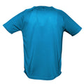 Aqua - Back - SOLS Herren Sporty Performance T-Shirt, Kurzarm, Rundhals