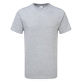 Sport Grau - Front - Gildan Herren Hammer Heavyweight T-Shirt
