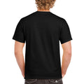 Schwarz - Side - Gildan Herren Hammer Heavyweight T-Shirt